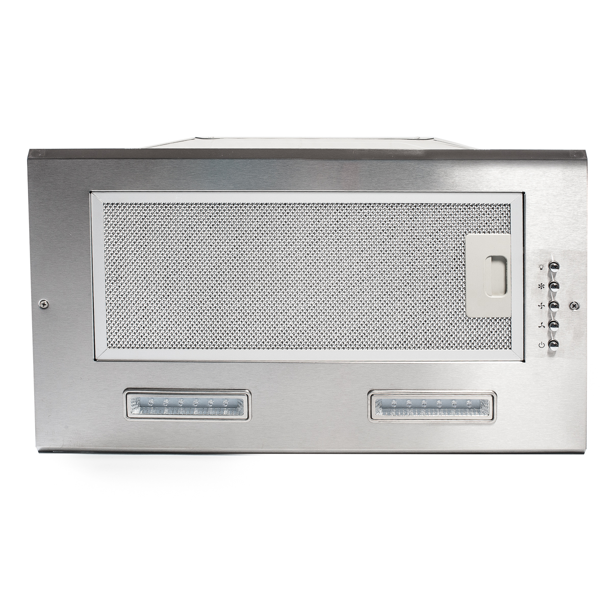 Полновстраиваемая кухонная вытяжка AMARI Mono 52 inox