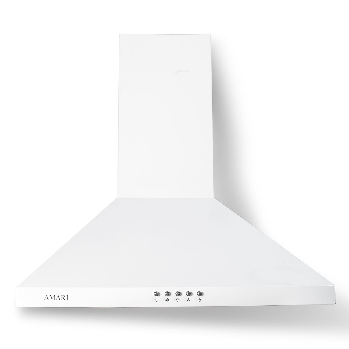 Купольная кухонная вытяжка AMARI Vega white