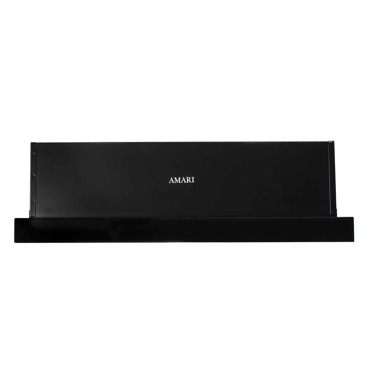 Встраиваемая кухонная вытяжка AMARI Slide ( 2  мотора ) black glass